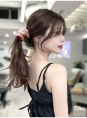 ［岩井style］20代30代40代韓国レイヤー/韓国ヘア/前髪顔まわり