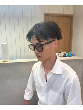 メンズバイココテラス 豊中(men's by cocoterace) ニュアンス/メンズパーマ/メンズカット/毛流れパーマ