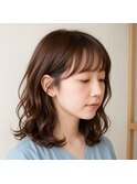 ミディアムデジタルパーマ　20代 30代 40代 50代 60代