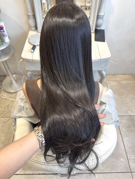 ザックラフィネ(ZACC raffine) ココアグレージュ/チャコールグレー/レイヤーカット