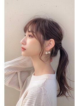 ルル(Lulu) ラベンダーアッシュ レイヤーカット