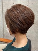 大人のショートスタイル/美しいシルエット♪/似合わせ/30代40代