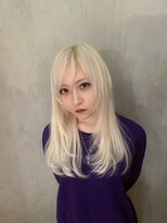 マアムジー 笹塚店(ma'am Zee) 【ma'am Zee SHINOHARA】ホワイトベージュ×レイヤー