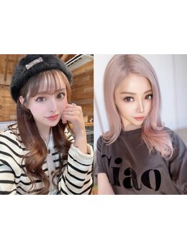 20時以降もエクステ予約OK【カラー\4990/Wカラー￥9990】【巻ける最高級エクステ60本￥10900/80本￥16990】