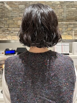 【ボブレイヤー×パーマ】目白 美容室