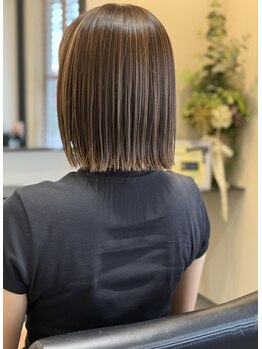 アノン(a'none)の写真/白髪が気になり始めたけどおしゃれにカラーを楽しみたい方必見！白髪ぼかしや透明感のあるカラーが人気♪