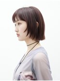 レイヤーカット/前髪/小顔ヘア/レイヤーボブ/外はねボブ/ボブ