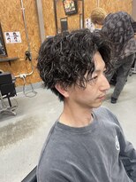 アディクト オム(ADDICT HOMME)&nbsp;センターパート×ツイストスパイラル