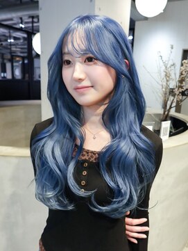 シオン(shion) ダブルカラーロング顔周りレイヤーブリーチ_ba588831