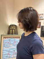 ヘアアンドスペース ベロン(hair&space velon) レイヤーボブ