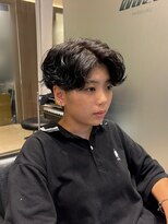 ウーズ ハラジュク(Ooze.HARAJUKU) ハッシュカットグレージュデザインカラーツートーンカラー原宿