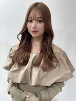 オモチャ 銀座(OMOCHA)&nbsp;透明感ベージュ/韓国ロングレイヤー