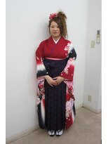 美容室イーナ(e na)&nbsp;ウエーブアイロンのアップ