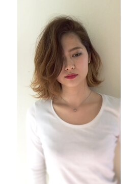 ギフト(gift) グラデーションカラー×グランジミディ