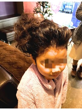 アビリティ ヘアー(ability hair) 蒲田abilityhair 七五三ふんわりキューティアップ