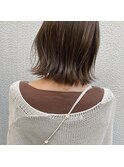 こなれ感切りっぱなしボブ☆ 担当 森川