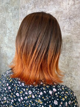 イエローコーン 金沢文庫店(YELLOW CORN) オレンジグラデーション