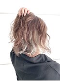 ★hair LOGiA★ インナー ホワイトブロンド