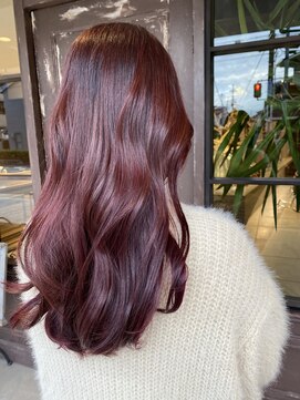 ヘアースタジオ エフ(Hair studio f) ブロッサムピンクby平松