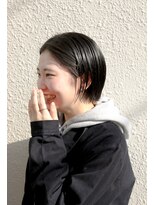 ノード(NODO) 【黒髪】切りっぱなしショート