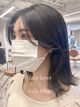 ムク 新宿(muc) 韓国風顔まわりカット/くびれヘア【新宿】