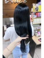 ブレス 小阪店(brace)&nbsp;イルミナカラー☆ブルー強めのブルーブラック☆☆☆