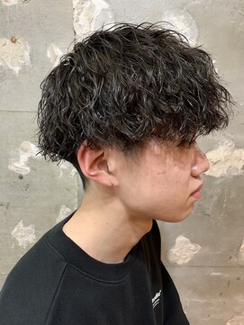 アカ(ACA) ツイストスパイラルパーマツイストパーマメンズマッシュ札幌大通