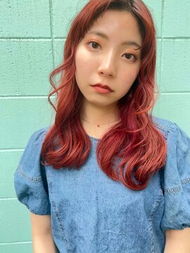 バルバロヘアー(BARBARO HAIR) チェリー × 顔周りレイヤー