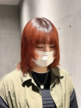 ゲーム 吉祥寺店(GAME) インナーカラー/ダブルカラー/ミルクティーベージュ/ボブ