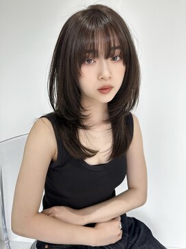 ヨロ 小岩(YOLO) ハイライトカラーミルクティーベージュケアブリーチダブルカラー