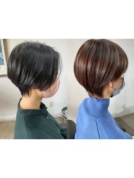 ショートヘアはバランスが命！骨格や髪質を見極めたカットで、あなたの“似合う”を叶えてくれる♪