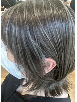 トリッカ 代官山(tricca)&nbsp;白髪ぼかしハイライト/グレージュカラー/30代40代50代