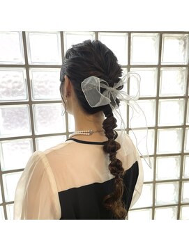 ガーデン ジングウマエ(GARDEN jingumae) 結婚式／パーティー／女子会／リボンアレンジ／編み下ろしセット