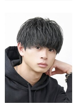 オーシャントーキョー 渋谷神南(OCEAN TOKYO) 黒髪マッシュ