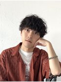 【平山明樹】波巻きメンズパーマ　メンズカット