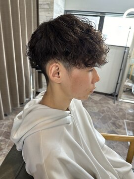 ハルクファースト 札幌(HRK 1st.) ツイストスパイラルパーマ/札幌メンズショート/札幌メンズパーマ