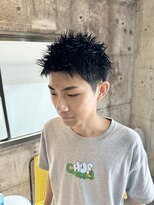 ホームボーイ(HOME BOY)&nbsp;イージードリル 黒髪パーマ 無造作パーマ