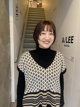アイリー 名古屋(A/LEE) 顔周りウルフ