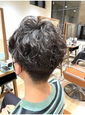 メンズパーマ　ナチュラルパーマ