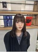 ロングレイヤー×透明感カラー