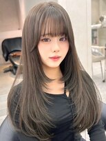 ロンド マーレ 天神大名店(Lond mare)&nbsp;大人韓国風レイヤーカット /ブリーチなしダブルカラー髪質改善