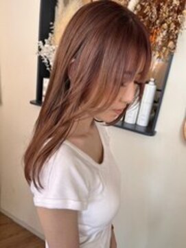 ブルーアンドカンパニー(BLUE&Co.) ピンクベージュ