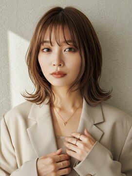 ユミリーバイルコル(umily by RuCOR.) イメチェン/美髪/外ハネボブ/ワイドバング/髪質改善/縮毛矯正