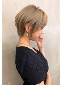 【ROSE】ショート＿ショートボブ＿ブリーチ＿髪質改善ショート