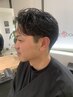 【野地限定】メンズカット+パーマ+7stepトリートメント￥12500