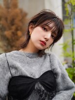 ギークス(GEEKS)&nbsp;【GEEKS渋谷】ナチュラルウルフ/ピンクグレージュ/冬カラー/小顔