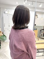 ラフ(laugh)&nbsp;くびれボブ / ラベンダーグレージュ