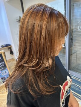 エルア(elua) オレンジブラウンカラー！！