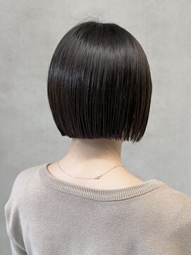 メグロ 相模大野(MEGURO) 白髪ぼかしハイライト/白髪染め/相模大野/オリーブグレー黒髪228