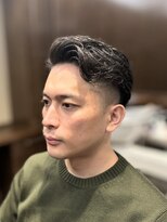 ザバーバー 日本橋高島屋SC(THE BARBER)&nbsp;ツーブロックパートスタイル【バーバー/理容室/メンズカット】